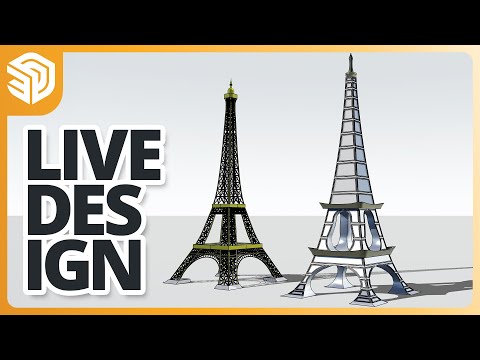 Reimagining the Eiffel Tower in a BETTER Style