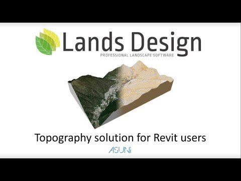 Revit Topography Rendering A topography solution for Revit users: Lands Design inside Revit