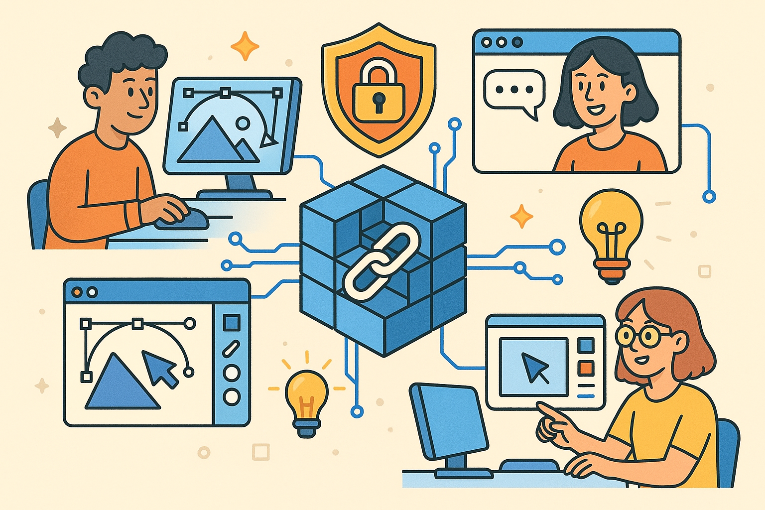 Blockchain's Impact on Design Workflows: Enhancing IP Security and Collaboration