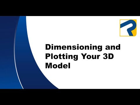 3.3 - progeCAD Mechanical Parts Layout – Dimensioning and Plotting Your 3D Model