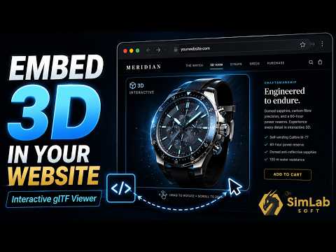 Embedding 3D/GLTF model in your website