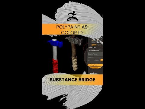 ZBrush 2026 | PolyPaint as Color ID - Substance Painter Bridge