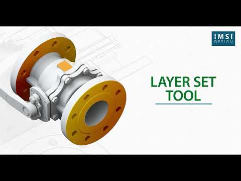 What's New in TurboCAD Mac 15? Layer Set Tool