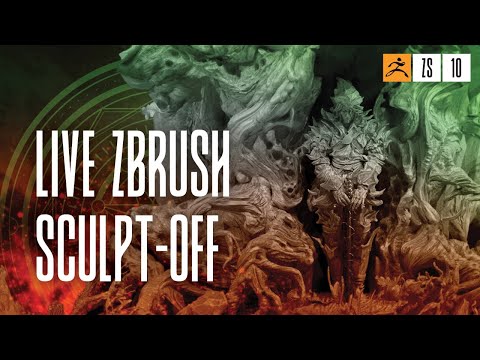 The 2023 Live ZBrush Sculpt-Off