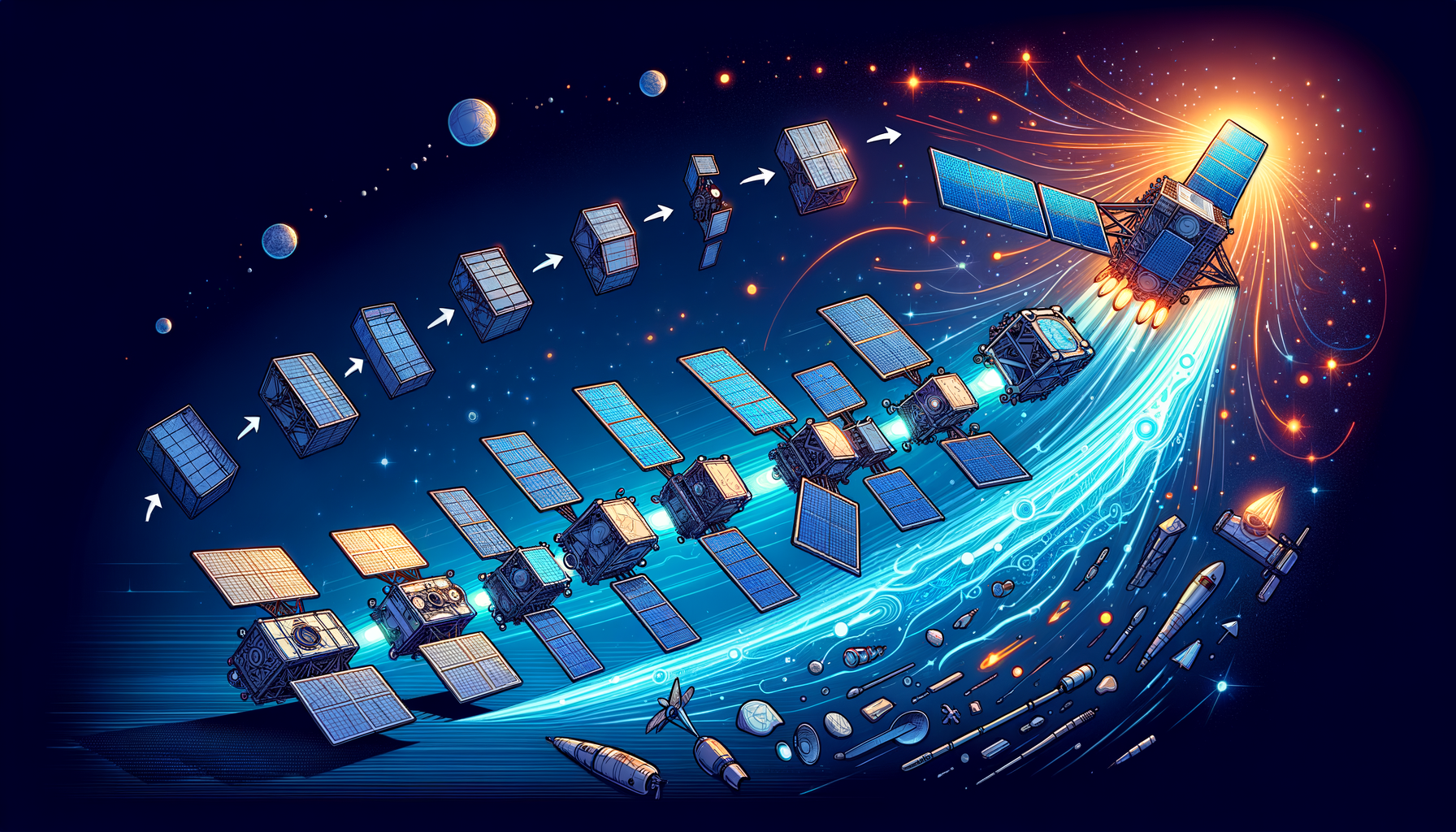 Design Software History: Evolution of Design Software in Satellite Eng