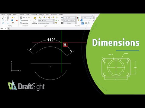 Create Angular Dimension for an Arc with Dimension Text Override Using Command Window