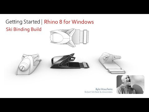 Rhino 8 for Windows- Ski Binding Build