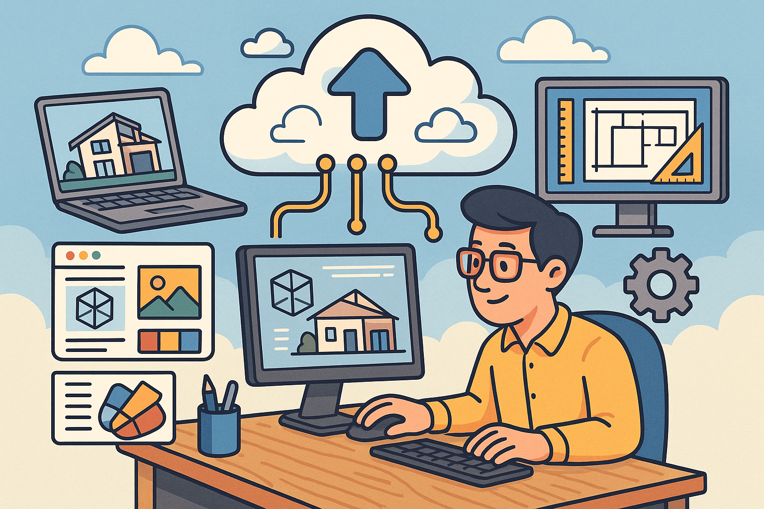 Harnessing Cloud Rendering: Transforming Design Visualization and Workflow Optimization