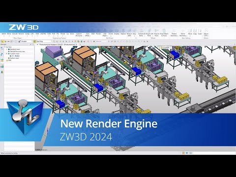 New Render Engine | ZW3D 2024 Official
