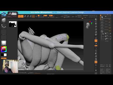 Insect and Arachnid Sculpting with Eric Keller: AntScan Part 3