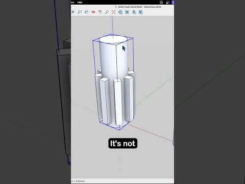 A Not Solid Solid #sketchup #solidtools