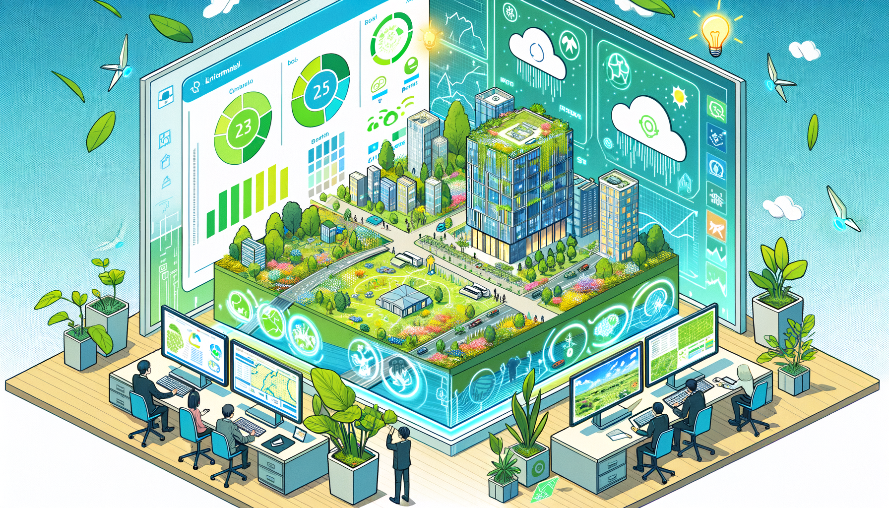 Integrating Environmental Data in Urban Planning Software for Sustaina