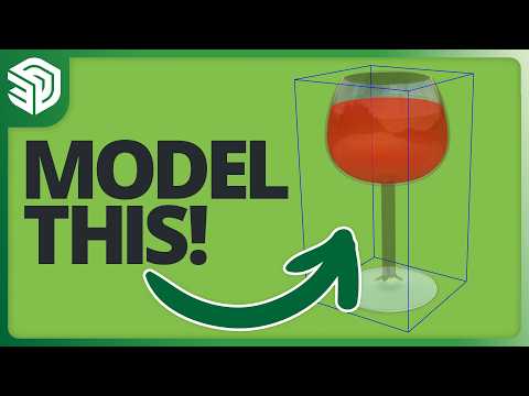 Modeling a Wine Glass in SketchUp