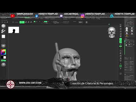 Creature & Character Creation – Óscar Trejo – ZBrush 2023
