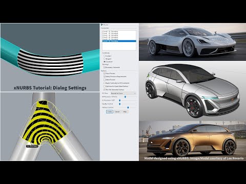 xNURBS Tutorial: Dialog Settings