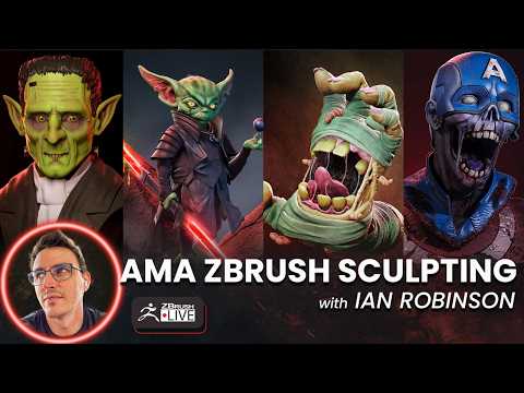 Make a One Wish Willow - ZBrush Sculpting | Ian Robinson | ZBrush 2026