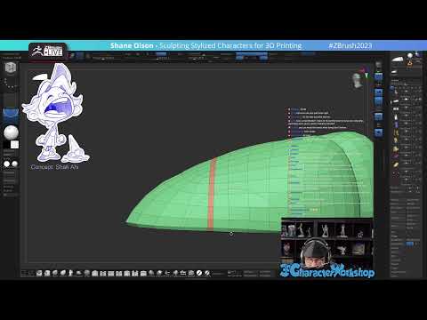 Sculpting Stylized Characters with Shane Olson