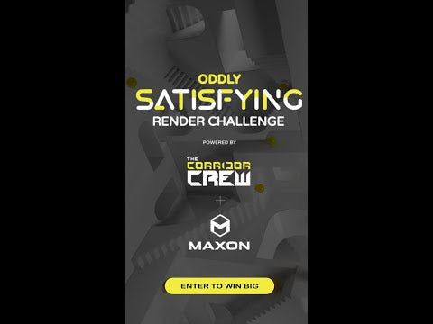 Oddly Satisfying Render Challenge presented by Maxon