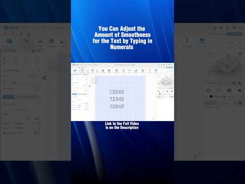 How to Use Text Sketch Tool for Modeling in SelfCAD