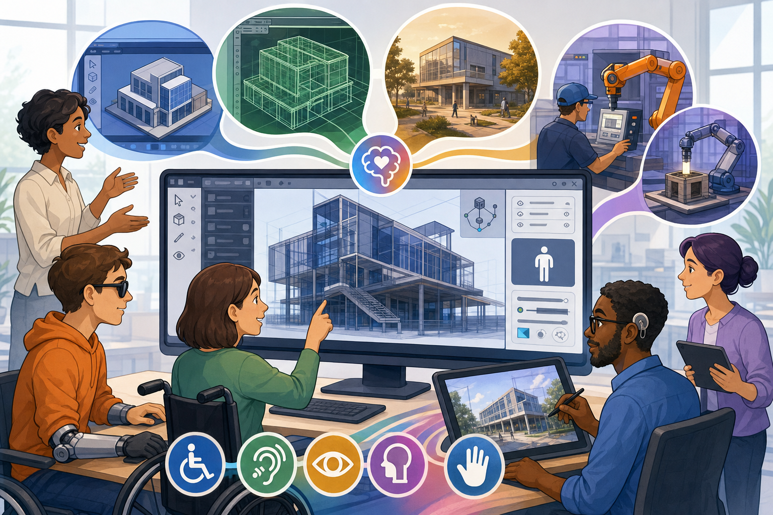 Intent-Led Design Software: How Accessibility Is Reshaping CAD, BIM, Visualization, and Manufacturing Workflows