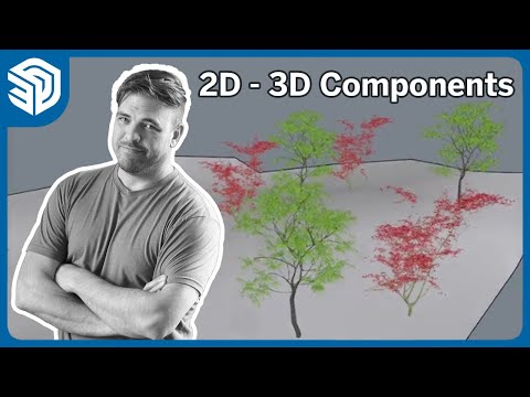 Level Up 2D - 3D Components