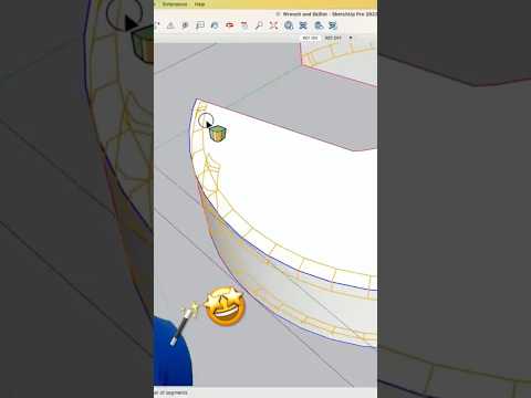 This SketchUp Extension is like MAGIC