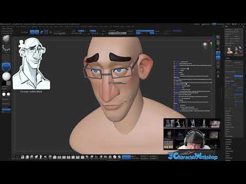 Sculpting Stylized Characters with Shane Olson