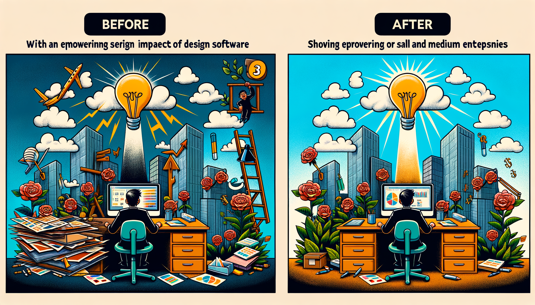 Design Software History: Design Software Evolution: Empowering Small and Medium Enterprises Through Accessibility and Innovation