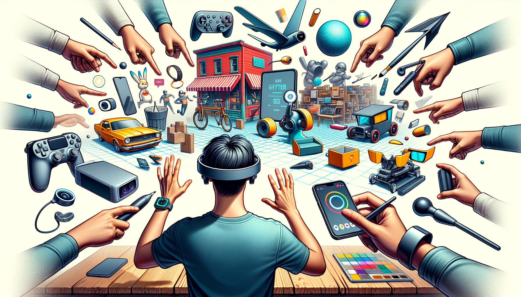 Interactive 3d Rendering Machine Augmented Reality in Design: Revolutionizing Product Visualization wit