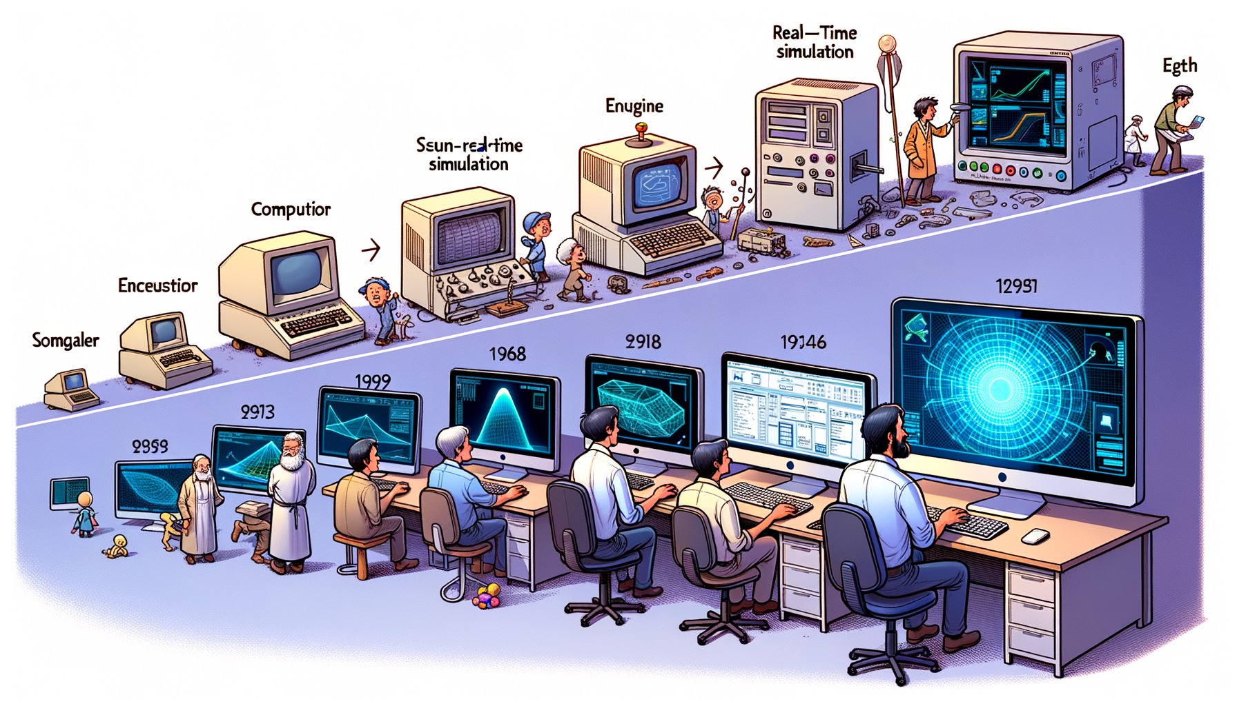 Design Software History: The Evolution of Real-Time Simulation in Design Software: From Early Limitations to Future Innovations in Engineering and Design Processes