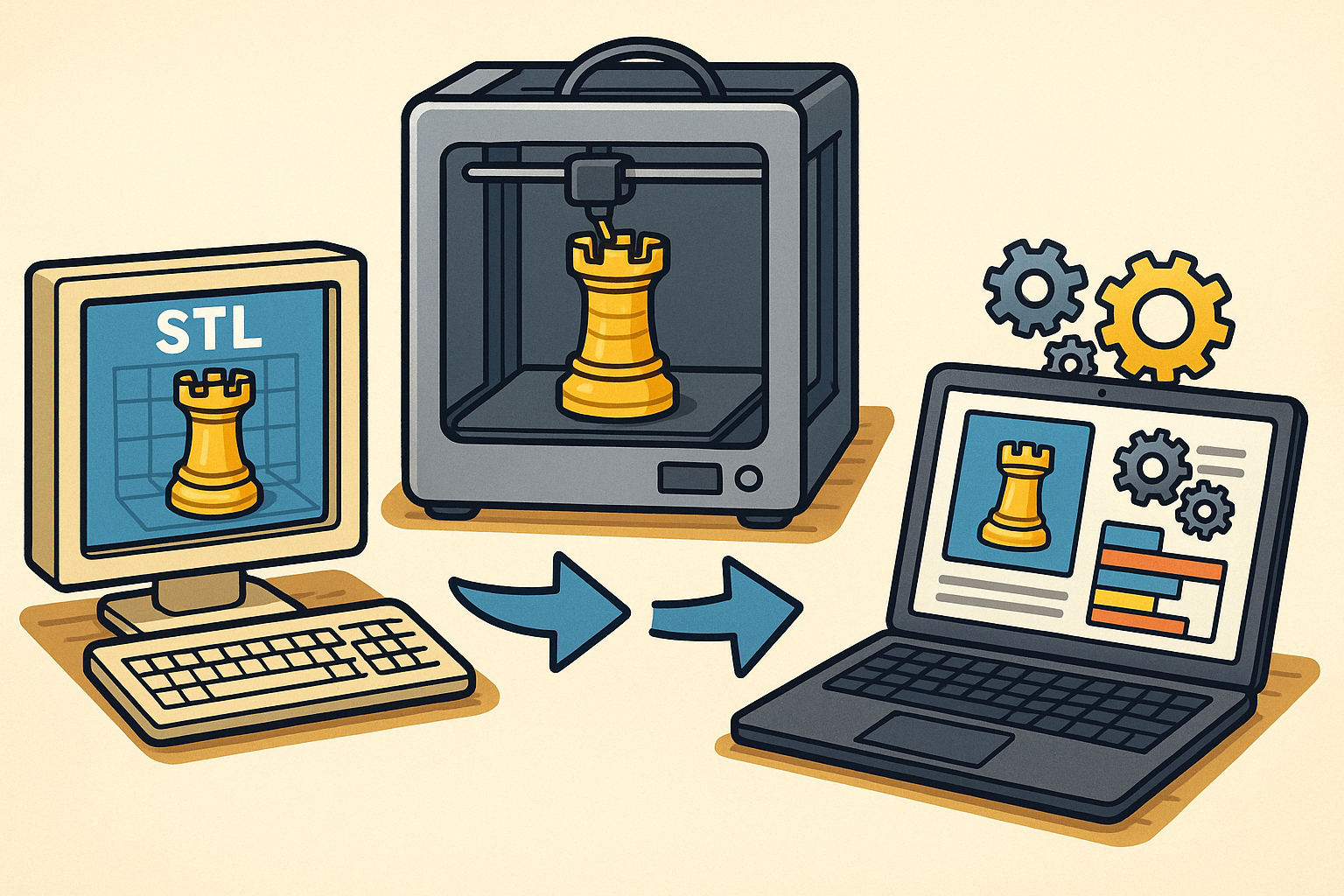 Design Software History: From STL to Manufacturing OS: The Evolution of Additive Manufacturing Software