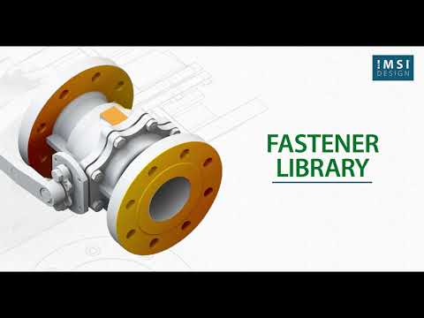 What's New in TurboCAD Mac 15? Fastener Library