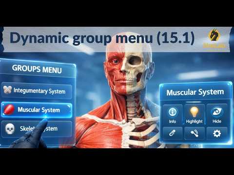 Dynamic Group Menu (VR)