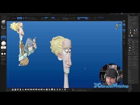Derpy Feller - Stylized ZBrush Sculpt Part #1 | Shane Olson