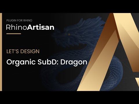Tutorial: Dragon Modeling with SubD | RhinoArtisan