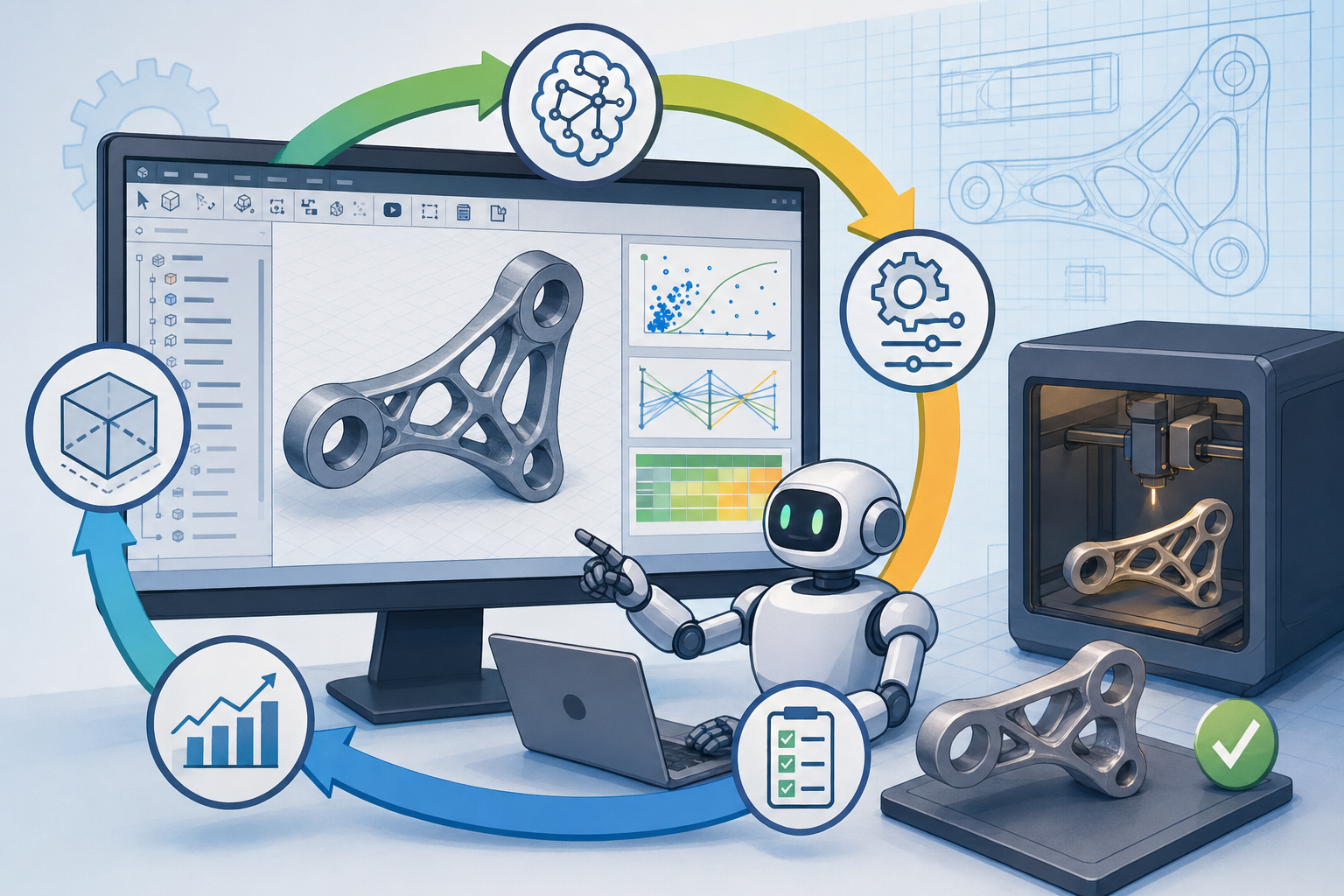 Automated Optimization Loops in Design Software for Manufacturable Product Development