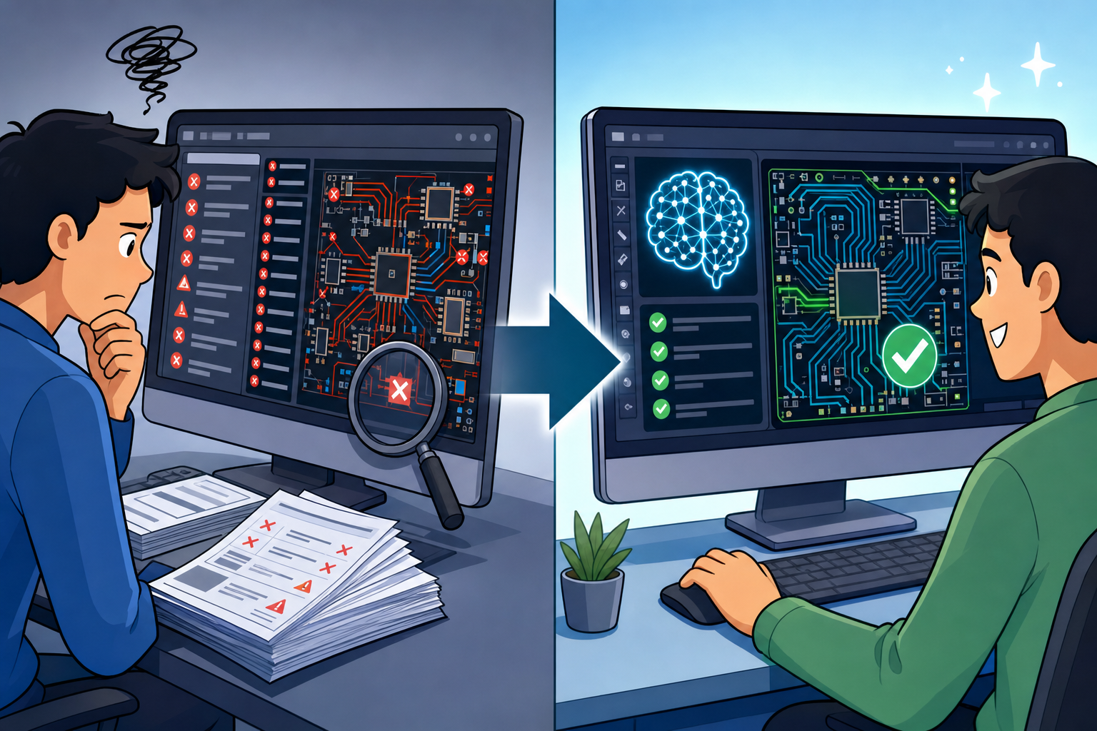 Design Software History: From Rule-Based Checking to AI-Driven Verification in Design Software