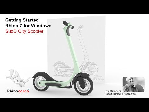 Rhino 7 for Windows - Scooter Build