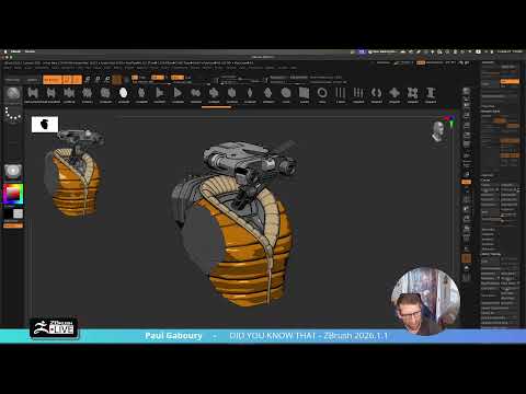 DID YOU KNOW THAT - with Paul Gaboury - ZBrush 2026.1.1