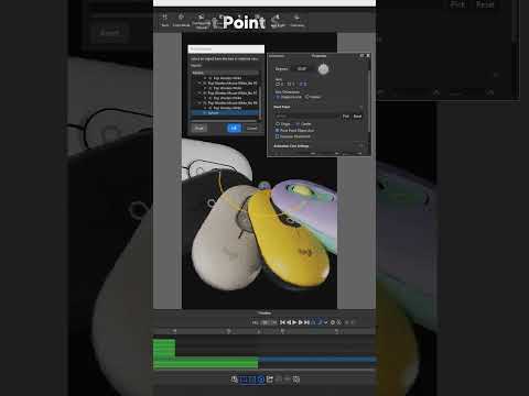 Showcase product variations with animations in KeyShot Studio