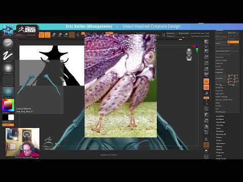 Insect and Arachnid Inspired ZBrush Sculpting with Eric Keller