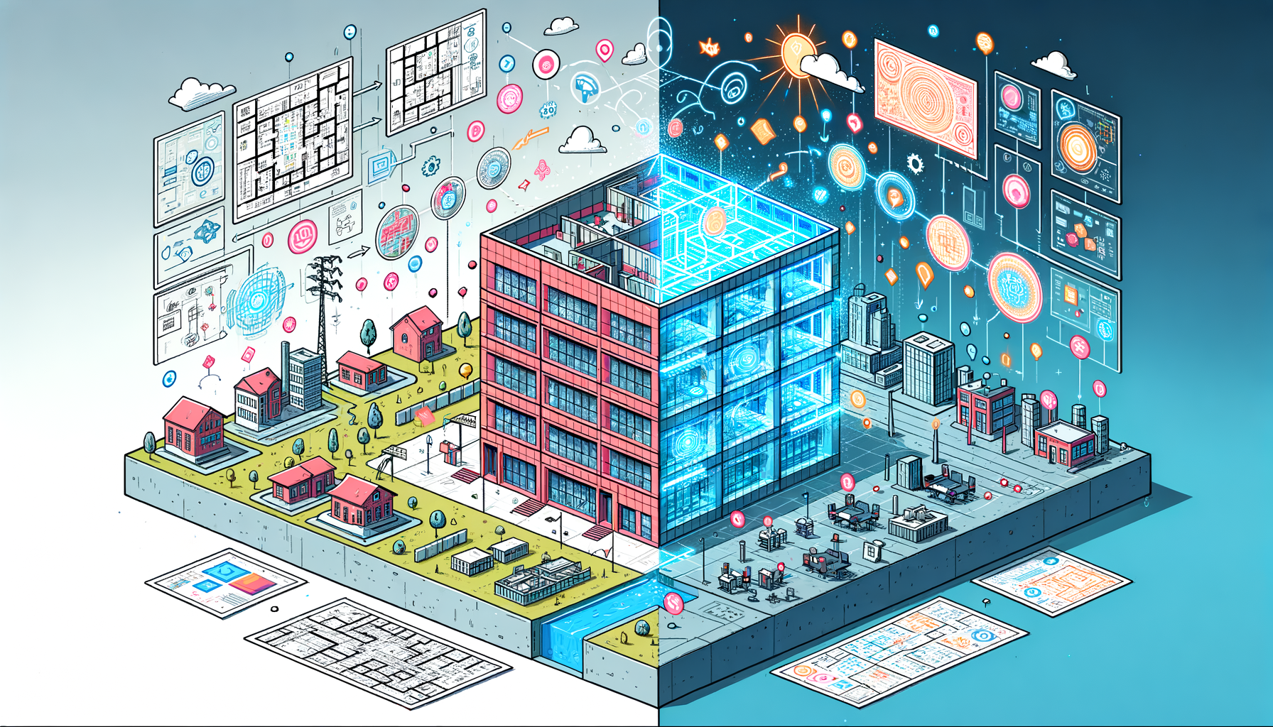 Integrating BIM and Digital Twins: Revolutionizing Architectural Desig