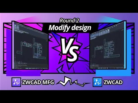 ZWCAD MFG vs. ZWCAD | Part 2: Modify Design | Hand Pump Modification Project