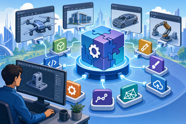 Design Software History: CAD APIs and the Rise of Extensible Design Pl