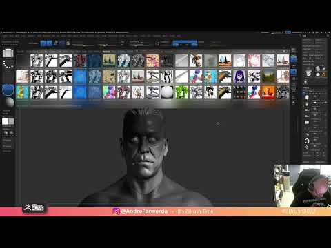 Sculpting with Andre Ferwerda – ZBrush 2023