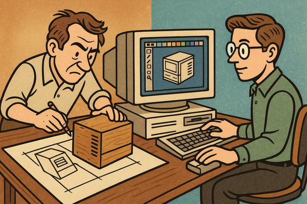 Design Software History: Early Prototype Development and the Birth of