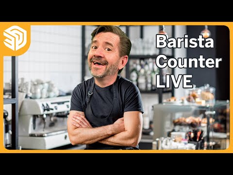 Modeling a Barista Counter LIVE!