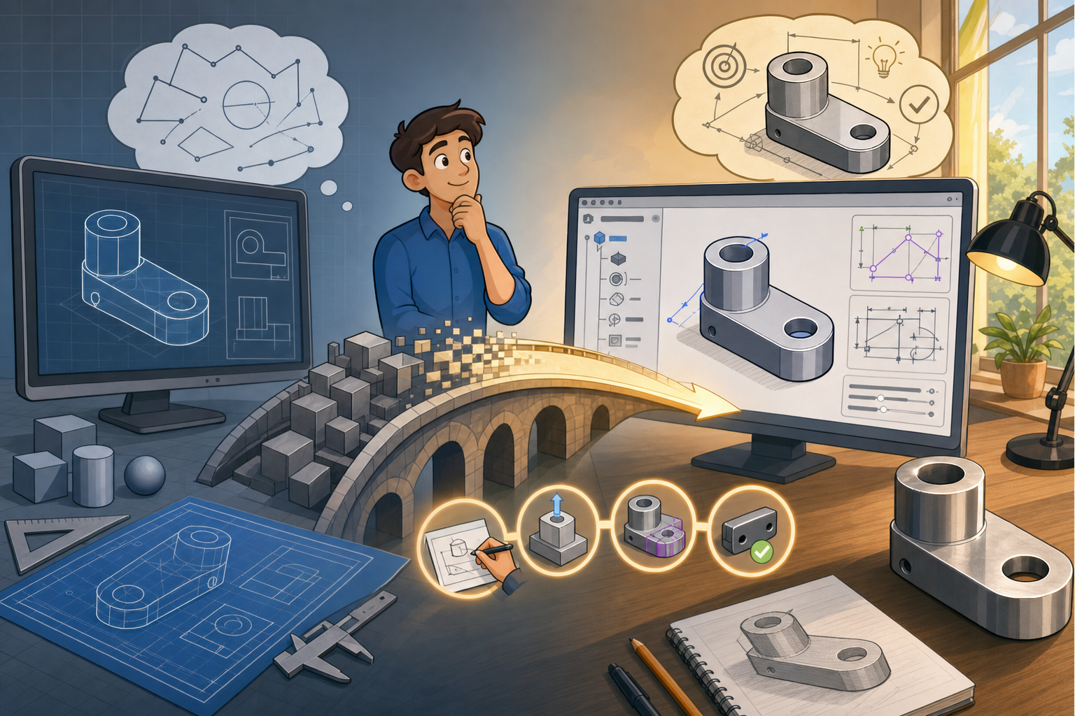 Design Software History: From Geometry to Design Intent: The Rise of History-Based CAD