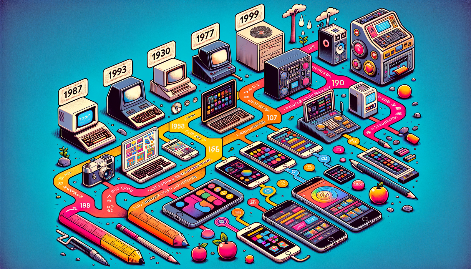 Design Software History: The Evolution and Impact of Mobile Apps in Design Software History