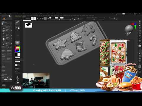 Cooking with Patrick 4D – ZBrush 2024